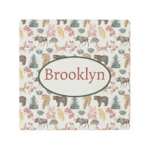 ヴィンテージウッドランド動物子供部屋