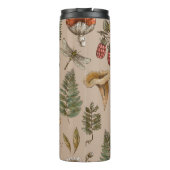ヴィンテージウッドランド自然シームレスパターン。甘仁田 タンブラー (裏面)