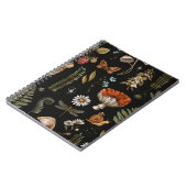 ヴィンテージウッドランド自然シームレスパターン。甘仁田 ノートブック (左側)