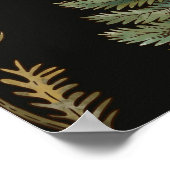 ヴィンテージウッドランド自然シームレスパターン。甘仁田 ポスター (角)