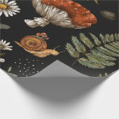 ヴィンテージウッドランド自然シームレスパターン。甘仁田 ラッピングペーパー (角)