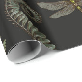 ヴィンテージウッドランド自然シームレスパターン。甘仁田 ラッピングペーパー (ロールコーナー)