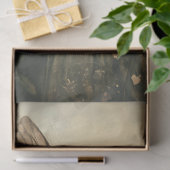 ヴィンテージウッドランド・フェアリーと王冠のデコパージュ 薄葉紙 (ギフト)