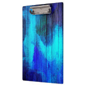 ヴィンテージウッド絵画抽象芸術#3 クリップボード (左)