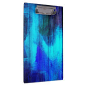 ヴィンテージウッド絵画抽象芸術#3 クリップボード (右)