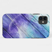 ヴィンテージウッド絵画抽象芸術#8 Case-Mate iPhoneケース (裏面(横))