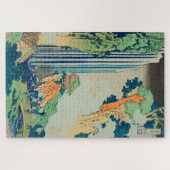 ヴィンテージウッ日本のドブロック小野滝木曽海道 ジグソーパズル (横)