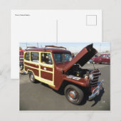 ヴィンテージウディ ポストカード (正面/裏面)