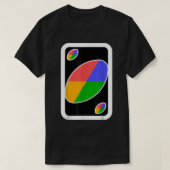 ヴィンテージウノの恋人カードの衣装ハロウィンマッチング Tシャツ (デザイン正面)