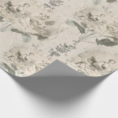 ヴィンテージウビクトリアンーマンアーティストラッピング紙 ラッピングペーパー (角)