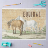 ヴィンテージウマズインパスチュアカントリーティッシュペーパー 薄葉紙 (クラフト)