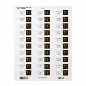 ヴィンテージウマズファーム自然アニマルアート ラベル (フルシート)