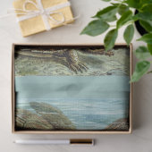 ヴィンテージウミガメとウミガメの分離 薄葉紙 (ギフト)