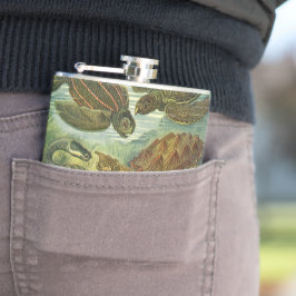 ヴィンテージウミガメとウミガメby Ernst Haeckel フラスク