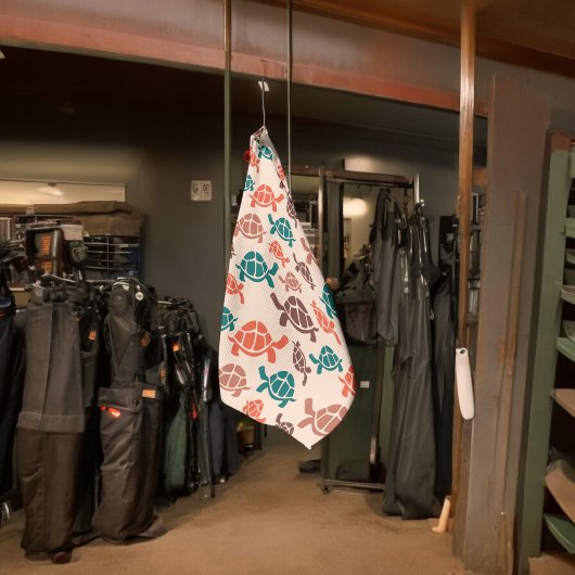 ヴィンテージウミガメ ゴルフタオル