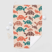 ヴィンテージウミガメ ゴルフタオル (インサイチュ)