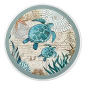 ヴィンテージウミガメ セラミックノブ (正面)