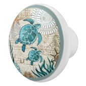 ヴィンテージウミガメ セラミックノブ (右)