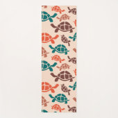 ヴィンテージウミガメ ヨガマット (正面)