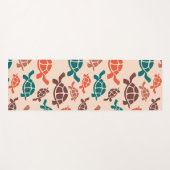 ヴィンテージウミガメ ヨガマット (正面(横))