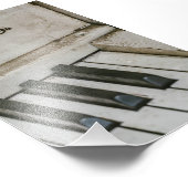 ヴィンテージウリツァー電気ピアノ フォトプリント            (角)