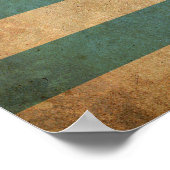 ヴィンテージウルグアイ国旗 ポスター (角)