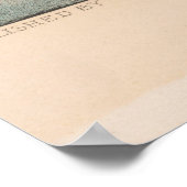 ヴィンテージウルフパック狩りアムースイラストレーション ポスター (角)