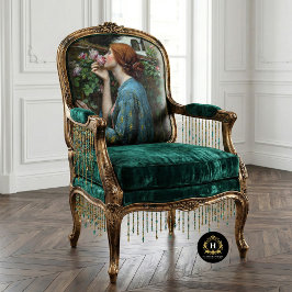 ヴィンテージウーマンウォーターハウスデクページティッシュペーパー 薄葉紙