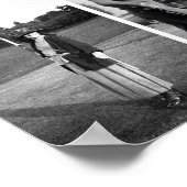 ヴィンテージウーマンゴルファー – ゴルフアートプリント ポスター (角)