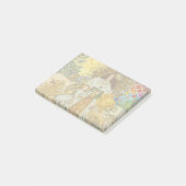 ヴィンテージウーマンゴールデンサン：レオ〔占星術の〕十二宮図コラージアート ポストイット (アングル)