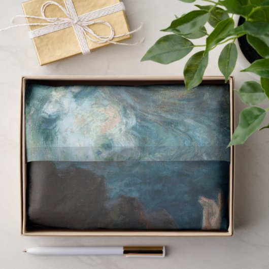 ヴィンテージウーマンフェアリー素朴テクスチャーティッシュペーパー 薄葉紙 (ギフト)