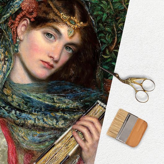 ヴィンテージウーマンミュージックティッシュペーパー 薄葉紙