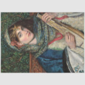 ヴィンテージウーマンミュージックティッシュペーパー 薄葉紙 (正面)