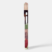 ヴィンテージウーマン喫煙シガレットドリンクシャンパン Case-Mate iPhoneケース (裏面 / 左)