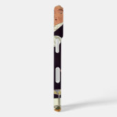 ヴィンテージウーマン喫煙シガレットドリンクシャンパン Case-Mate iPhoneケース (裏面 / 右)