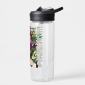 ヴィンテージウーマン紙コラージュアート ウォーターボトル (左面)