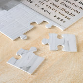 ヴィンテージウーマン紙コラージュアート ジグソーパズル (側面)