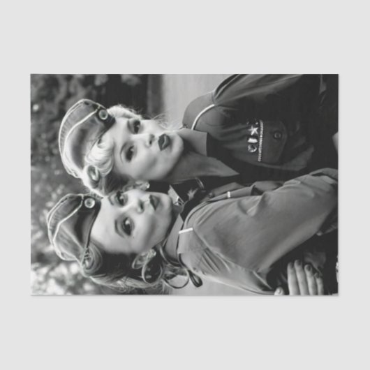 ヴィンテージエアフォースレディースティッシュペーパー 薄葉紙 (正面)