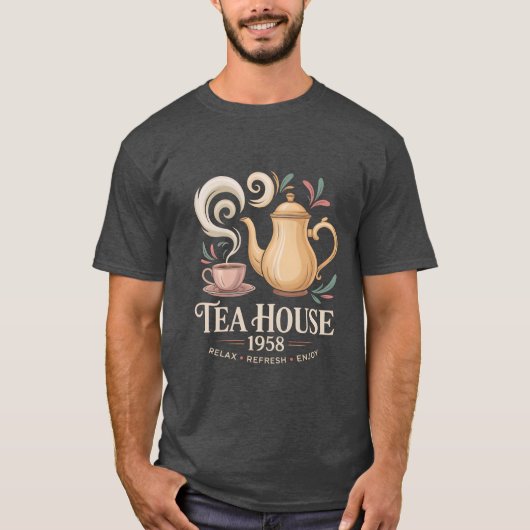 ヴィンテージエア広告の友達 Tシャツ (正面)