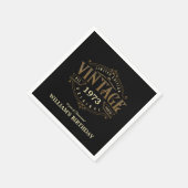 ヴィンテージエイジハンディクラフトテーマ スタンダードカクテルナプキン (角)