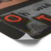 ヴィンテージエイプリルフールの日のバックドッグ ポスター (角)