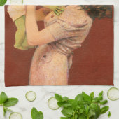 ヴィンテージエイリアンベビーキッチンタオル キッチンタオル (折り畳み)