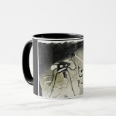 ヴィンテージエイリアン侵攻世界大戦ufo映画ポスター マグカップ (正面左)