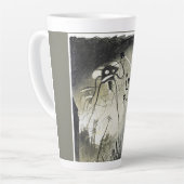 ヴィンテージエイリアン侵攻世界大戦ufo映画 カフェラテマグ (左アングル)