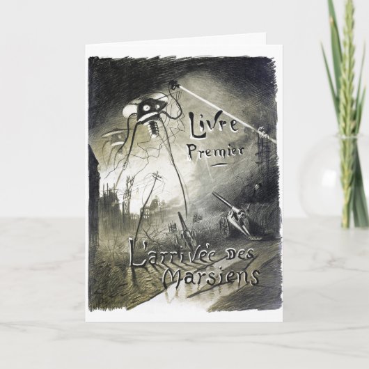 ヴィンテージエイリアン侵攻世界大戦ufo映画 カード (正面)