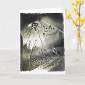 ヴィンテージエイリアン侵攻世界大戦ufo映画 カード (黄色い花)