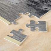 ヴィンテージエイリアン侵攻世界大戦ufo映画 ジグソーパズル (側面)