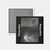 ヴィンテージエイリアン侵攻世界大戦ufo映画 マグネット (正面/裏面)