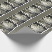 ヴィンテージエイリアン侵攻世界大戦ufo映画 ラッピングペーパー (角)