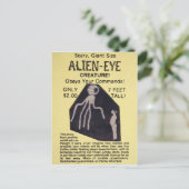 ヴィンテージエイリアン通信販売 ポストカード (スタンド正面)